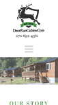 Mobile Screenshot of deerruncabins.com